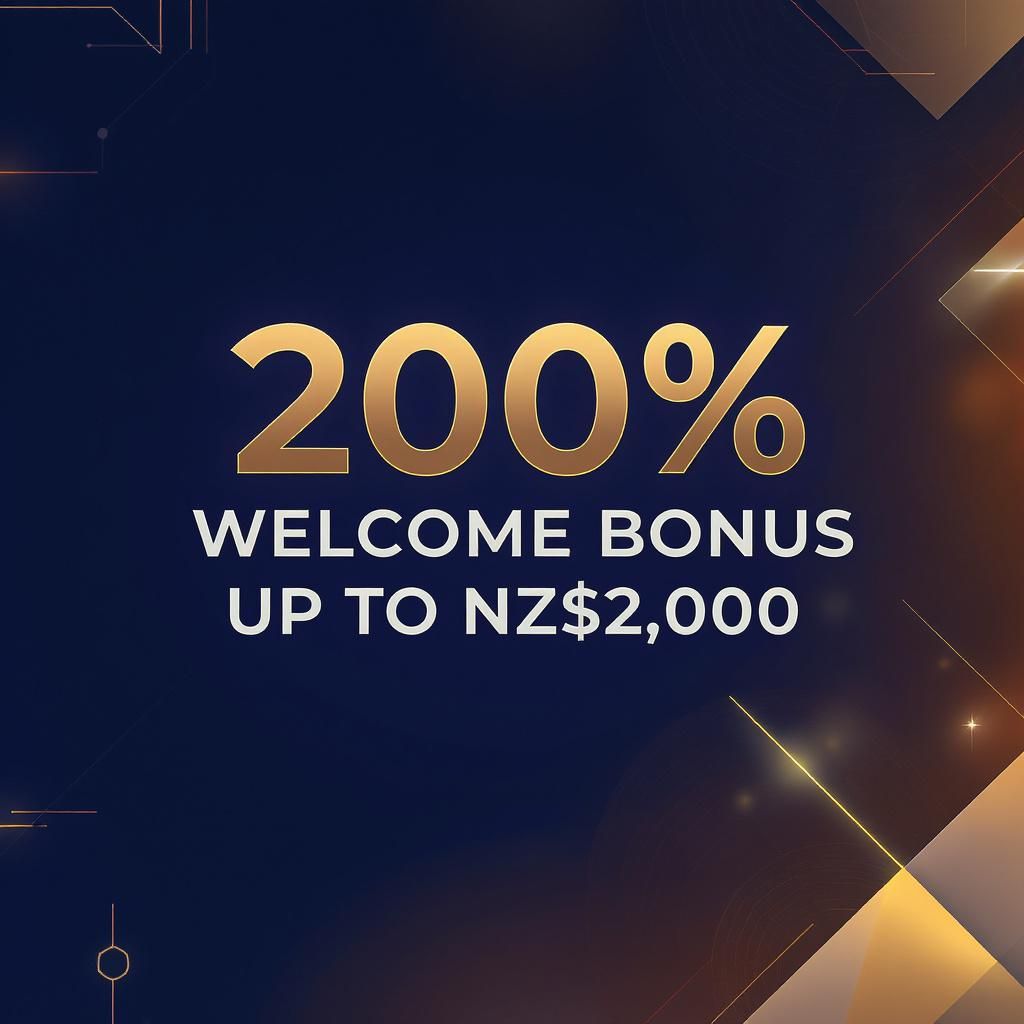 200% Welcome Bonus up to NZ$2,000